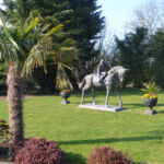 Horse Rider Statue